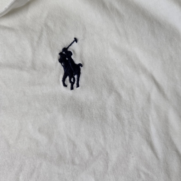 Polo by Ralph Lauren White Hoodie with Logo Size M - Picture 4 of 5